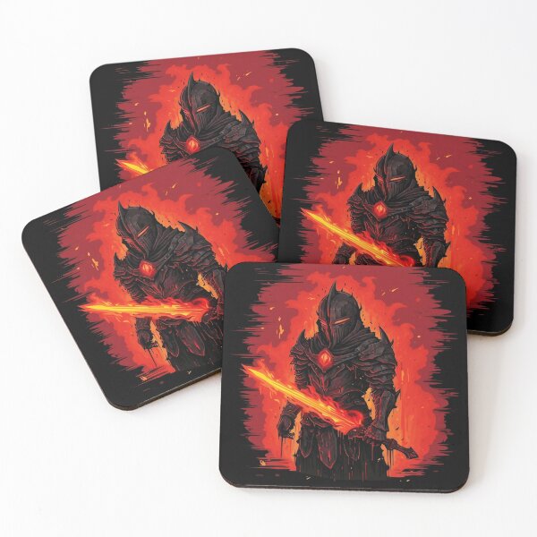 Item preview, Fire Dark Knight designed and sold by CyprianCrafts.