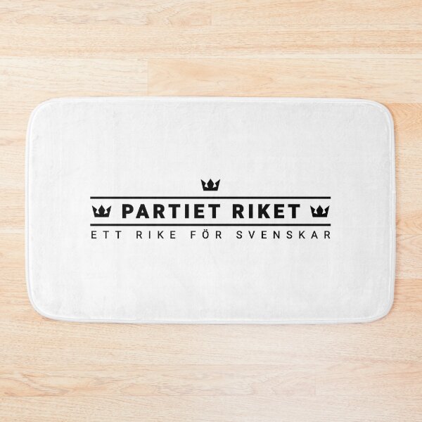 Item preview, Partiet Riket Text (Black) designed and sold by PartietRiket.