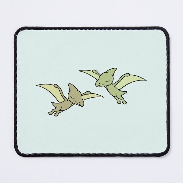 Item preview, LOVEY DINOS: flying Pteranodon couple designed and sold by EmiliaMoscovich.