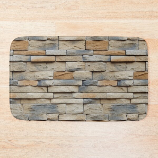 Item preview, Modern Decorative Stacked Stone Bricks Wall Texture designed and sold by Sturdust.
