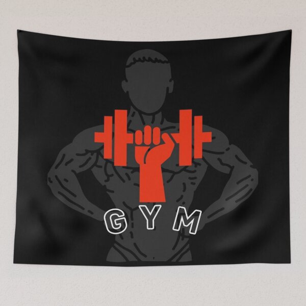 Item preview, "GYM" designed and sold by ActiveGainsGear.