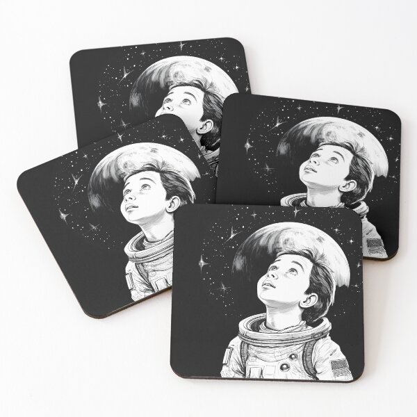 Item preview, Dream Big! | Boy Astronaut Dreaming of a Galaxy Trip designed and sold by 24hSpaceMadness.