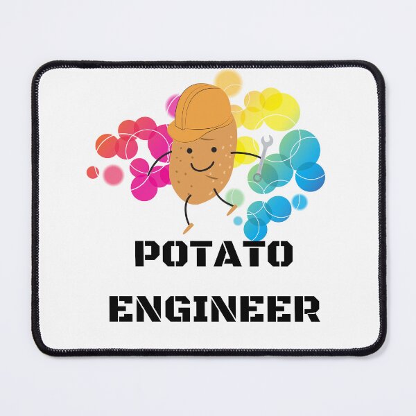 Item preview, Cute potato engineer design designed and sold by WickyWildLife.