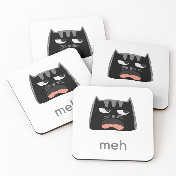 Item preview, The cat said meh designed and sold by normal-design.