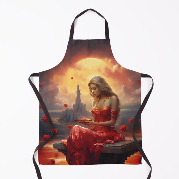 Item preview, Picture "Lady In Red" in the style of an oil painting designed and sold by Pflugart.