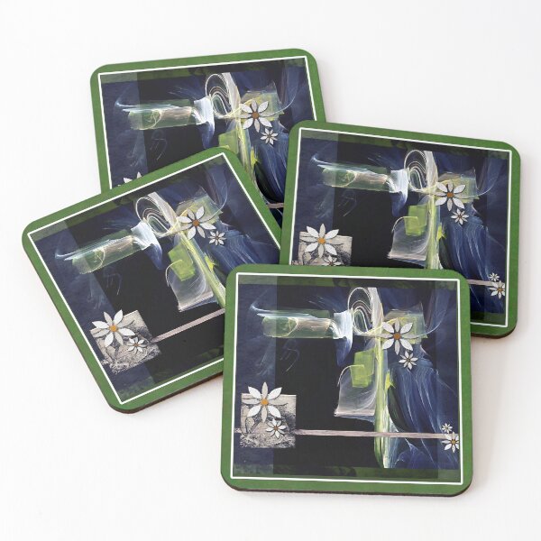Item preview, Ethereal Daisy Abstract  designed and sold by Dana Roper.
