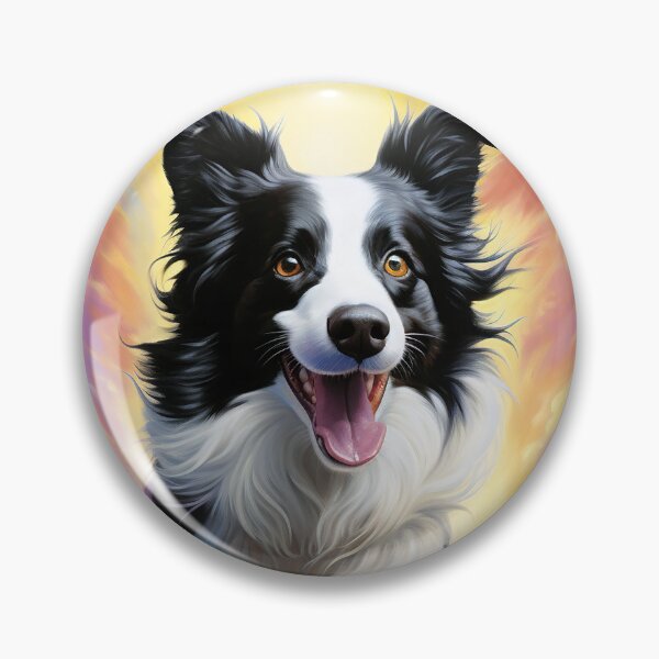 Item preview, Border Collie Dog Painting designed and sold by Steven Coman.