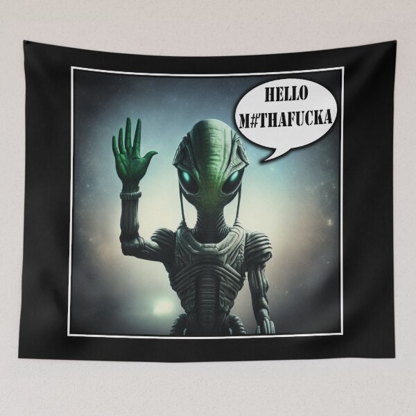 Item preview, ALIEN SALUTE designed and sold by Vori92.