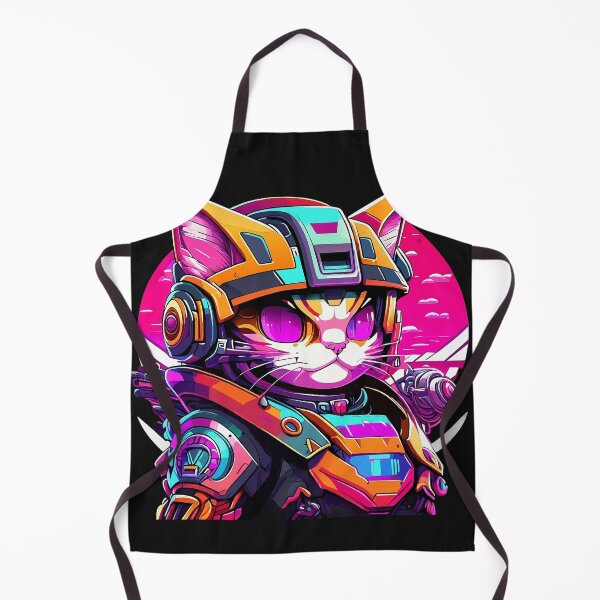 Item preview, Cat Robot Art - Unleash the Futuristic Feline Magic on Redbubble! designed and sold by Watchara Aekcheen.
