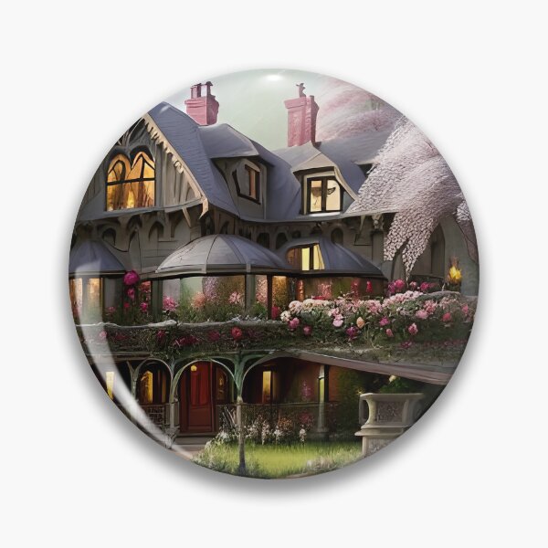 Item preview, A wonderful Flower World Fantasy Garden designed and sold by PixieDustAIArt.