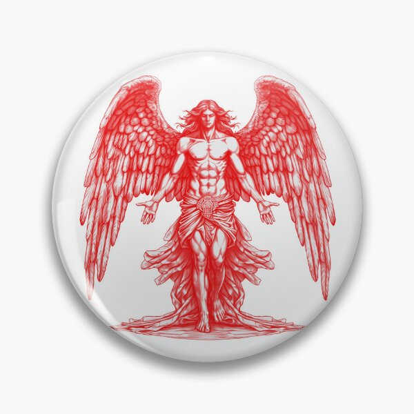 Item preview, Angel red and white designed and sold by AgeOfHeroes.