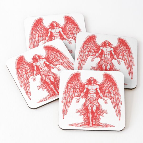 Item preview, Angel red and white designed and sold by AgeOfHeroes.