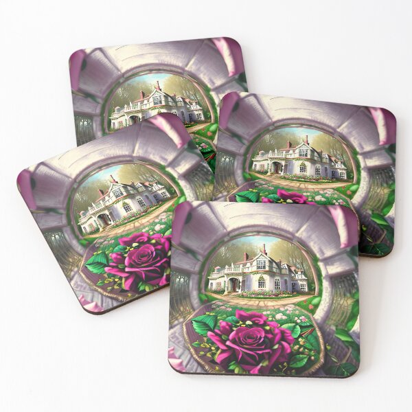 Item preview, A wonderful Flower World Fantasy Garden designed and sold by PixieDustAIArt.