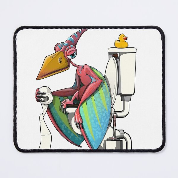 Item preview, A colorful peacock sitting on a toilet bowl looking very cool designed and sold by lmimsshop.