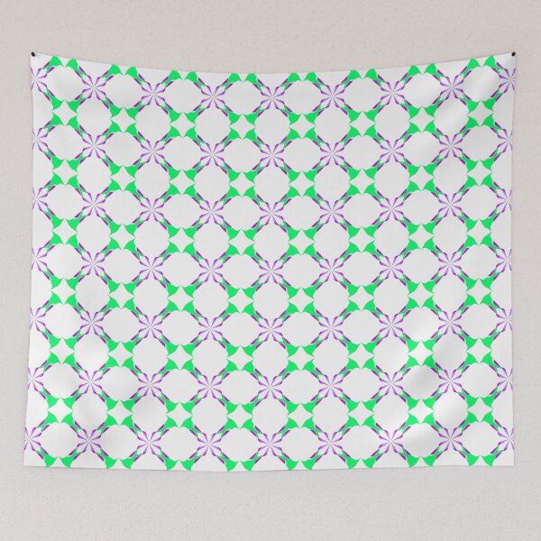 Item preview, Green and purple checkered pattern designed and sold by Meo Design.