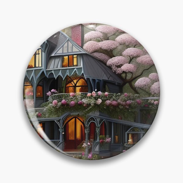 Item preview, A wonderful Flower World Fantasy Garden designed and sold by PixieDustAIArt.