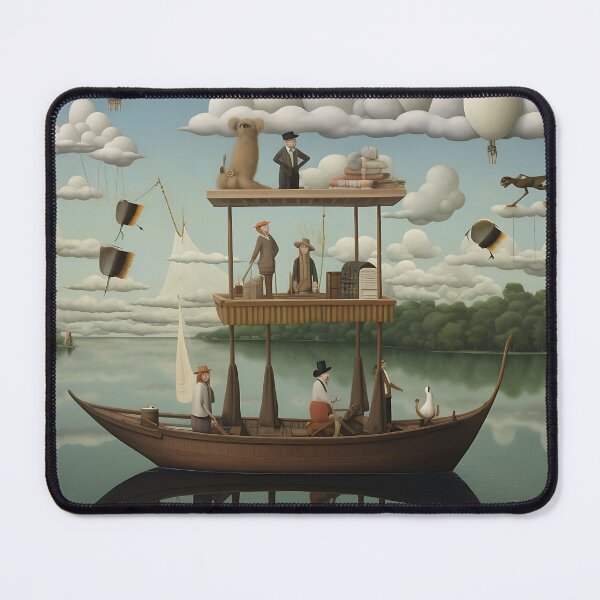 Item preview, Picture "Pontoon" in the style of an oil painting designed and sold by Pflugart.