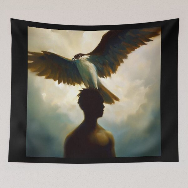 Item preview, Spirit Animal Osprey 1 designed and sold by CrankyOldDude.
