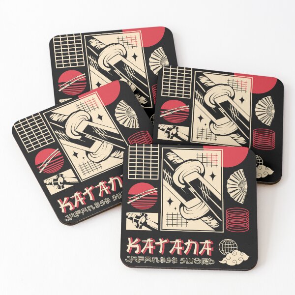 Item preview, Japanese Katana Sword Design- Essential T-shirt  designed and sold by PatriciaReyes.