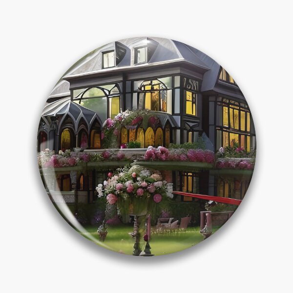 Item preview, A wonderful Flower World Fantasy Garden designed and sold by PixieDustAIArt.
