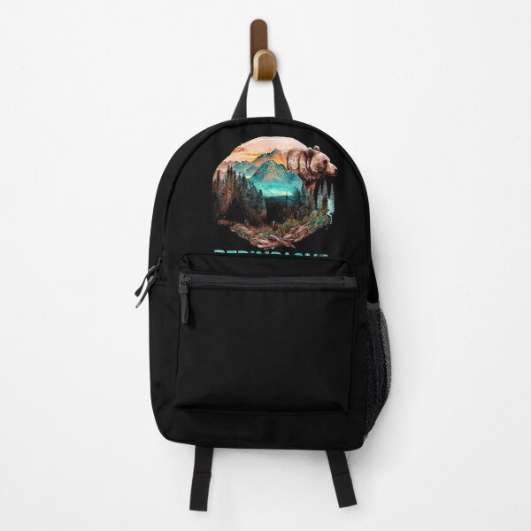 Item preview, Bering Land National Park Alaska Grizzly Bear Mountain Hike designed and sold by Zeus-Studio.