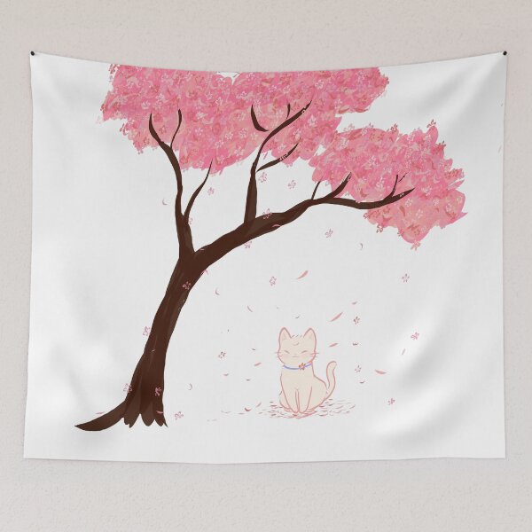 Item preview, Kitty under a tree designed and sold by Darcie.