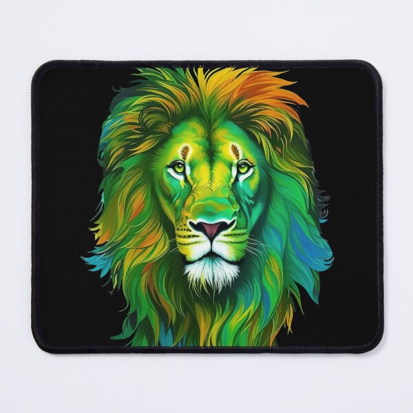 Item preview, Colorful lion designed and sold by CoolPixels.