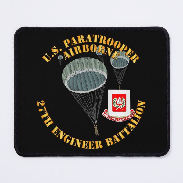 Item preview, Army - United States Paratrooper - 27th Engineer Battalion designed and sold by Military Insignia Products.