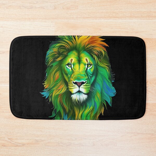 Item preview, Colorful lion designed and sold by CoolPixels.