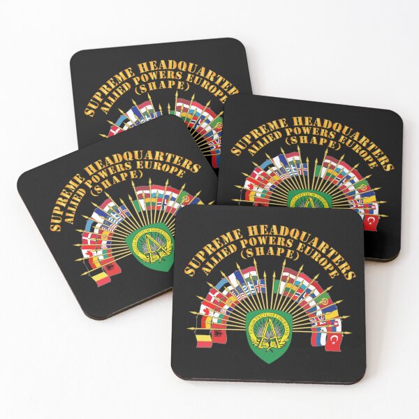 Item preview, COA - Supreme Headquarters Allied Powers Europe X 300 designed and sold by Military Insignia Products.