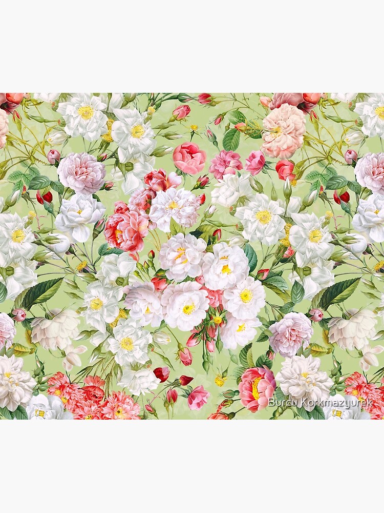 Magical Garden XIII Desk Mat by Burcu Korkmazyurek