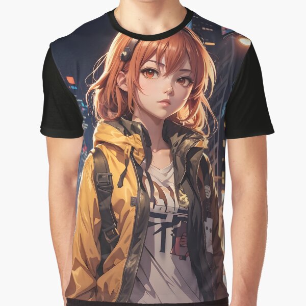 Item preview, Anime Cute Girl Art designed and sold by imabbasanwar.