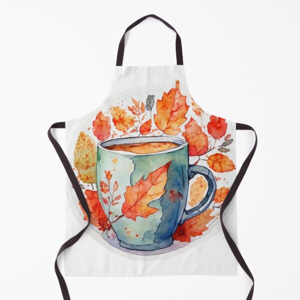 Item preview, Cup Of Pumpkin Spice With Autumn Flowers designed and sold by BBGIFTSUK.