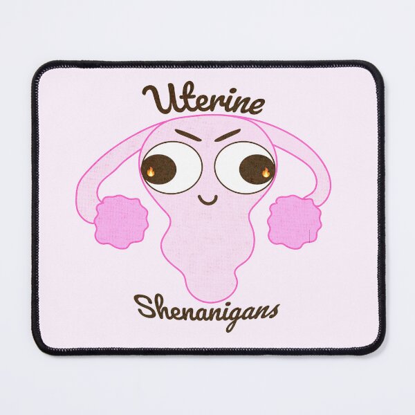 Item preview, Uterine Shenanigans - Sassy Uterus designed and sold by roxiestrawberry.