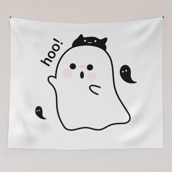 Item preview, The shy ghost designed and sold by SNUG-BUG.