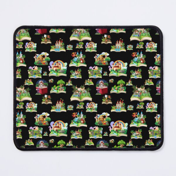 Item preview, Kids Fairytale Book Aesthetic Pattern designed and sold by TheKnightWriter.