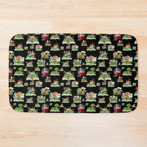 Item preview, Kids Fairytale Book Aesthetic Pattern designed and sold by TheKnightWriter.