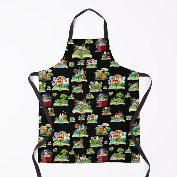 Item preview, Kids Fairytale Book Aesthetic Pattern designed and sold by TheKnightWriter.