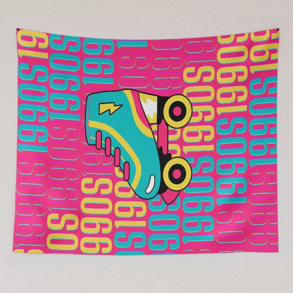 Item preview, 1990s retro design 5 - OG Pink Background designed and sold by PunjabanJatti.