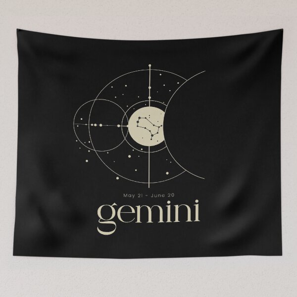 Item preview, Gemini Star Constellation Zodiac Sign Astrology Horoscope Aesthetic  designed and sold by VermintStudio.