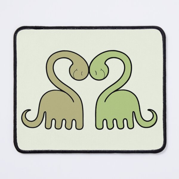 Item preview, LOVEY DINOS: Diplodocus heart cuddle designed and sold by EmiliaMoscovich.