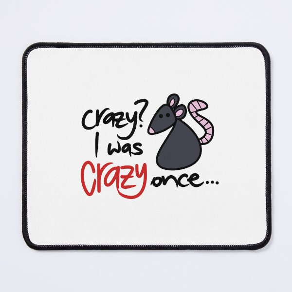 Item preview, crazy? I was crazy once designed and sold by liliphobic.