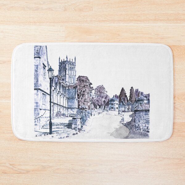 Item preview, Chipping Campden, Gloucestershire, Winter Painting - An Idyllic Cotswold's Gem designed and sold by studioSharonKay.
