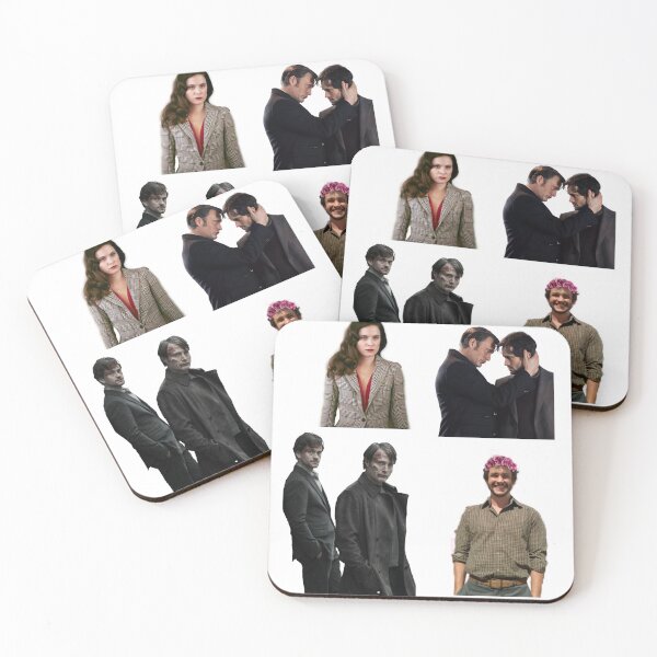 Item preview, hannibal nbc coquette sticker set designed and sold by kayacobain.