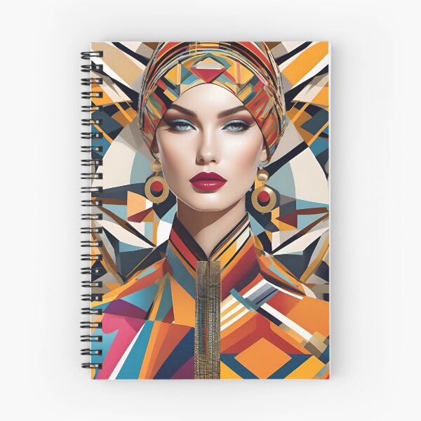 Item preview, Deco Chic: Ilustración de moda con coloridos motivos geométricos designed and sold by OurBarcode.