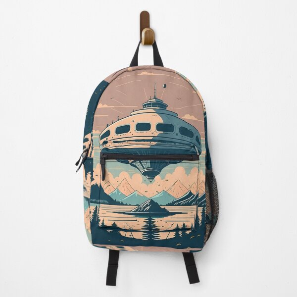 Item preview, Lakefront Encounter with a Vintage UFO designed and sold by Javier Narváez Solarte.