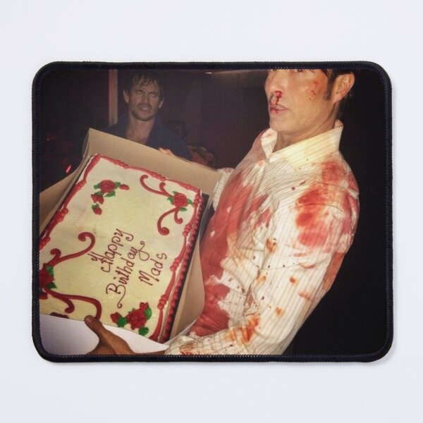 Item preview, mads mikkelsen coquette bloody sticker designed and sold by kayacobain.