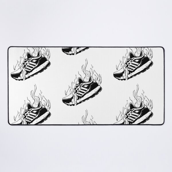 Item preview, Flame Boot black and withe desing designed and sold by WearYoSneakers.