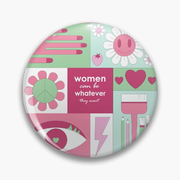 Item preview, pink woman can be whatever they want designed and sold by Argunika.