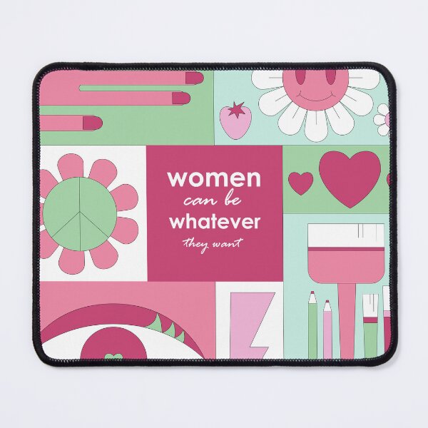 Item preview, pink woman can be whatever they want designed and sold by Argunika.